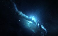 Blue nebula [3] wallpaper 3840x2160 jpg