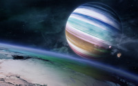 Colorful planet wallpaper 2560x1600 jpg