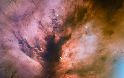 Flame Nebula wallpaper