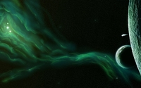 Green nebula [2] wallpaper 1920x1080 jpg