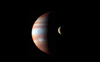 Jupiter and Io wallpaper 2560x1600 jpg