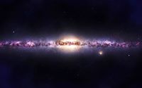 Milky Way galaxy wallpaper 1920x1200 jpg