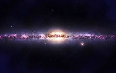 Milky Way galaxy wallpaper