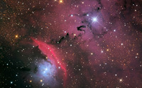NGC 6559 Nebula wallpaper 1920x1200 jpg