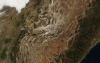 Satellite view of Moroleon wallpaper 3840x2160 jpg
