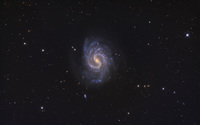Spiral Galaxy NGC 4535 wallpaper 2560x1600 jpg