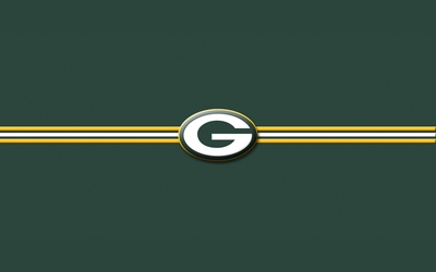 Green Bay Packers on green background wallpaper