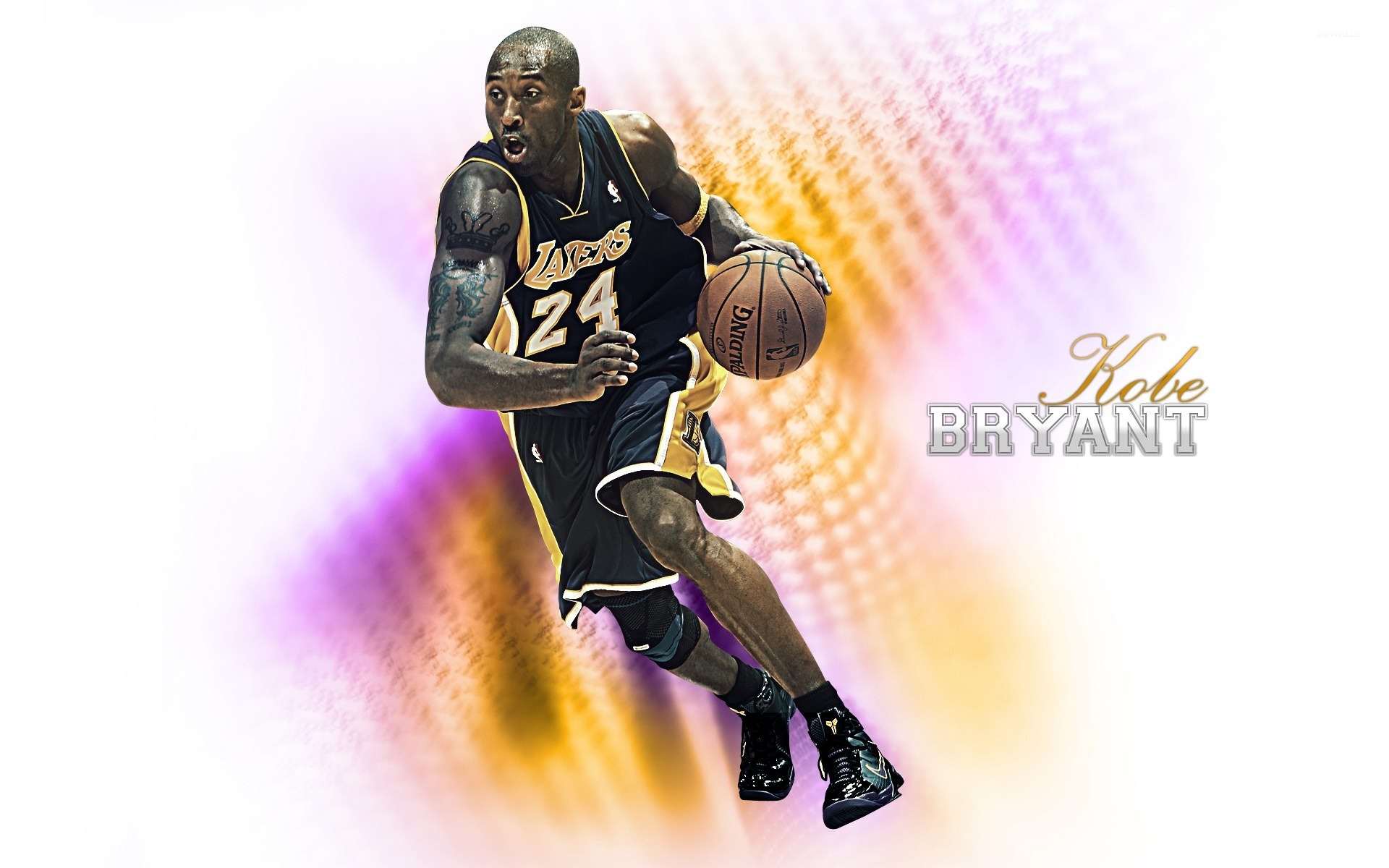 Download Image Kobe Bryant 24 Logo Wallpaper
