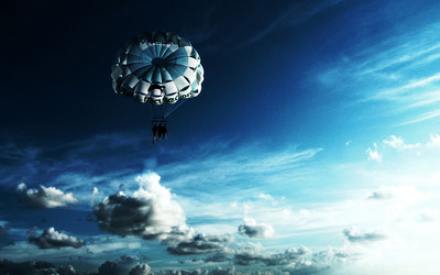 Parachuting [2] wallpaper