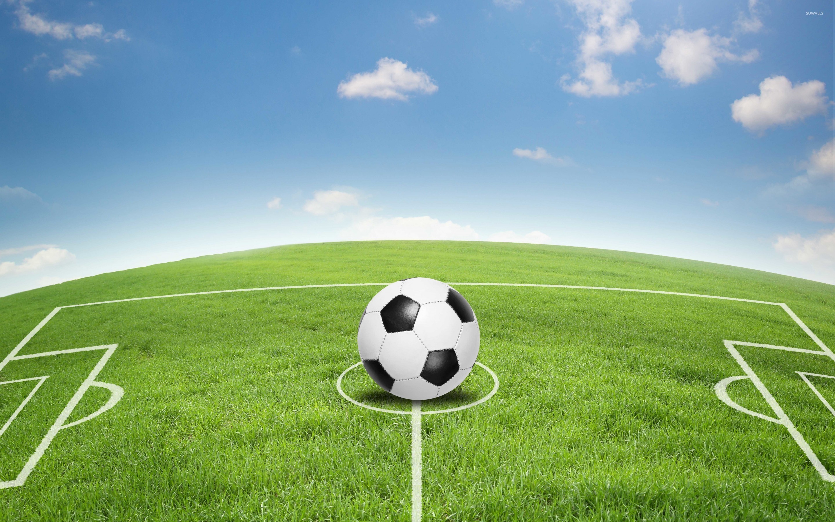 Soccer Grass Wallpaper