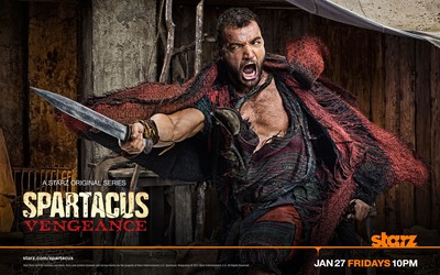 Ashur - Spartacus: Vengeance wallpaper