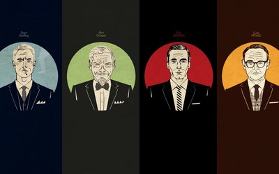 Mad Men characters Wallpaper