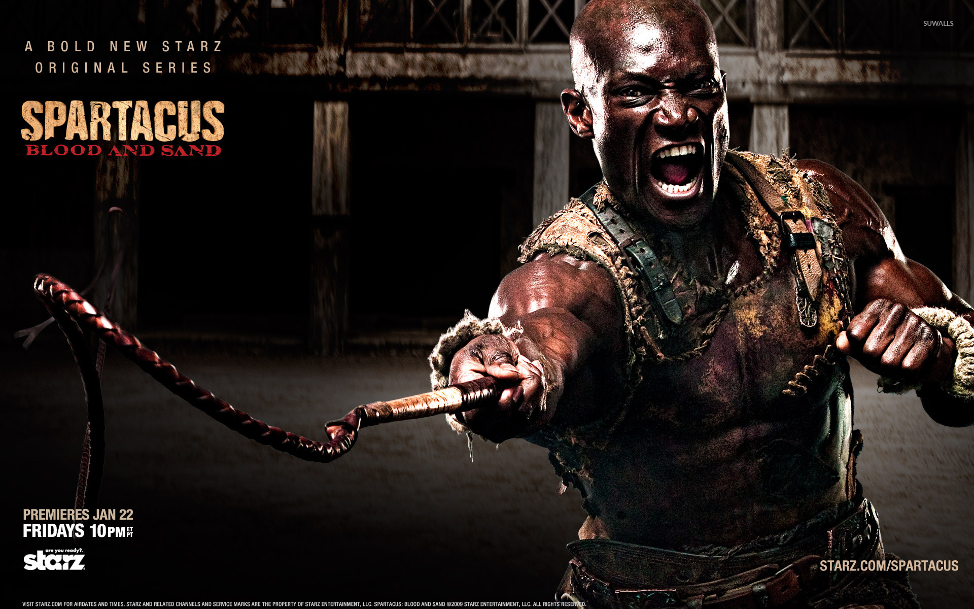 Oenomaus Spartacus Blood And Sand Wallpaper Tv Show Wallpapers