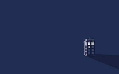 Tardis Police box - Doctor Who wallpaper