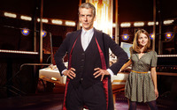 The Doctor and Clara - Doctor Who wallpaper 1920x1200 jpg