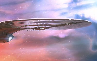 USS Enterprise - Star Trek [2] Wallpaper
