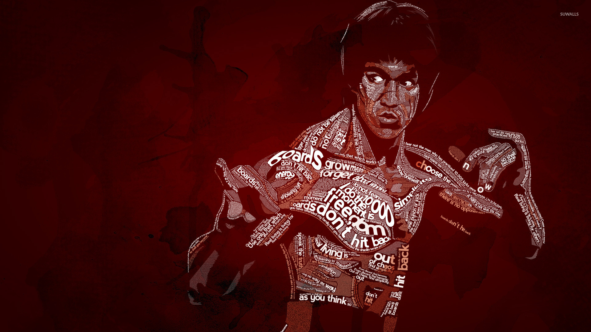 Bruce Lee [2] wallpaper - Typography