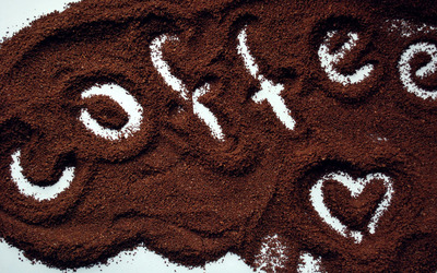 Love for coffee wallpaper