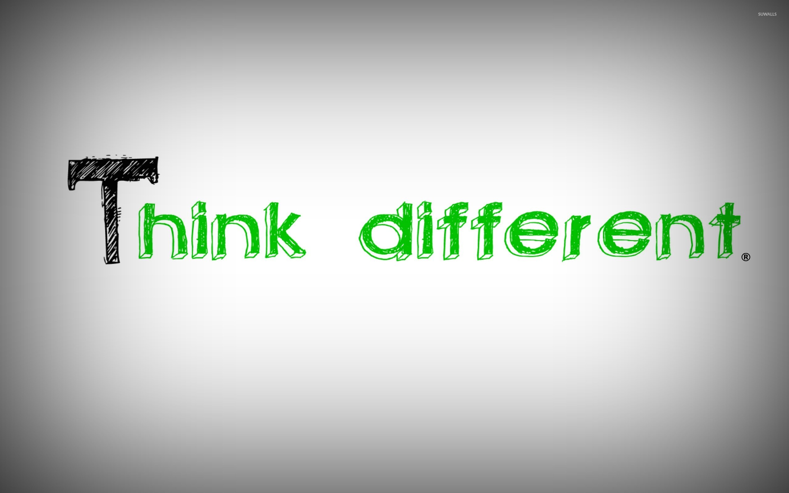 Think Different 2 Wallpaper Typography Wallpapers