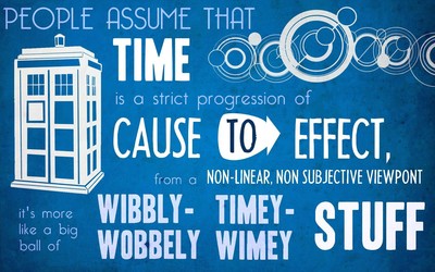 Time and Doctor Who wallpaper
