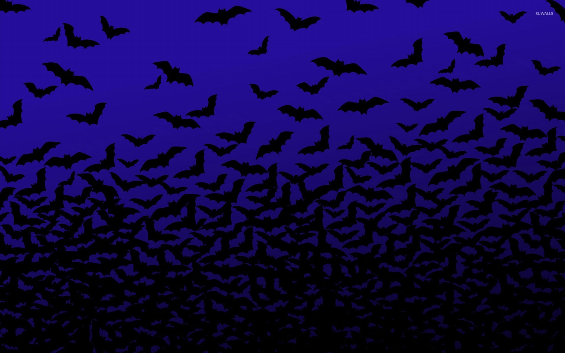 Bat Symbol In Dark Background Wallpaper