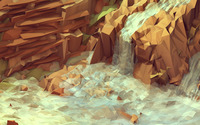 Cubical waterfall wallpaper 1920x1080 jpg