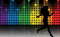 Dancer silhouette wallpaper 2560x1600 jpg