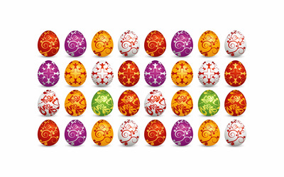 Easter eggs [9] wallpaper