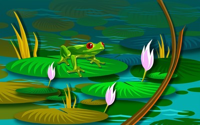 Frog [3] wallpaper