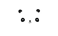 Panda face wallpaper 2560x1600 jpg
