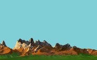 Polygon mountain range wallpaper 2880x1800 jpg