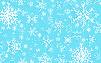 Snowflakes wallpaper