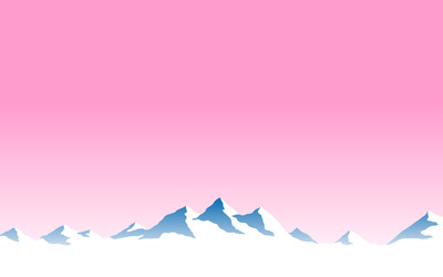 Snowy mountains [10] wallpaper