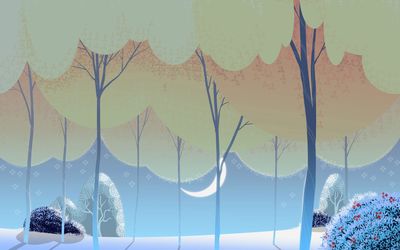 Winter scenery [2] Wallpaper