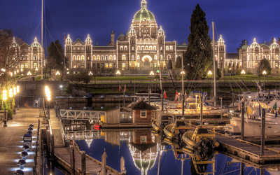 British Columbia Parliament Buildings Wallpaper