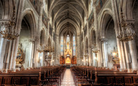 Cathedral interior wallpaper 2880x1800 jpg