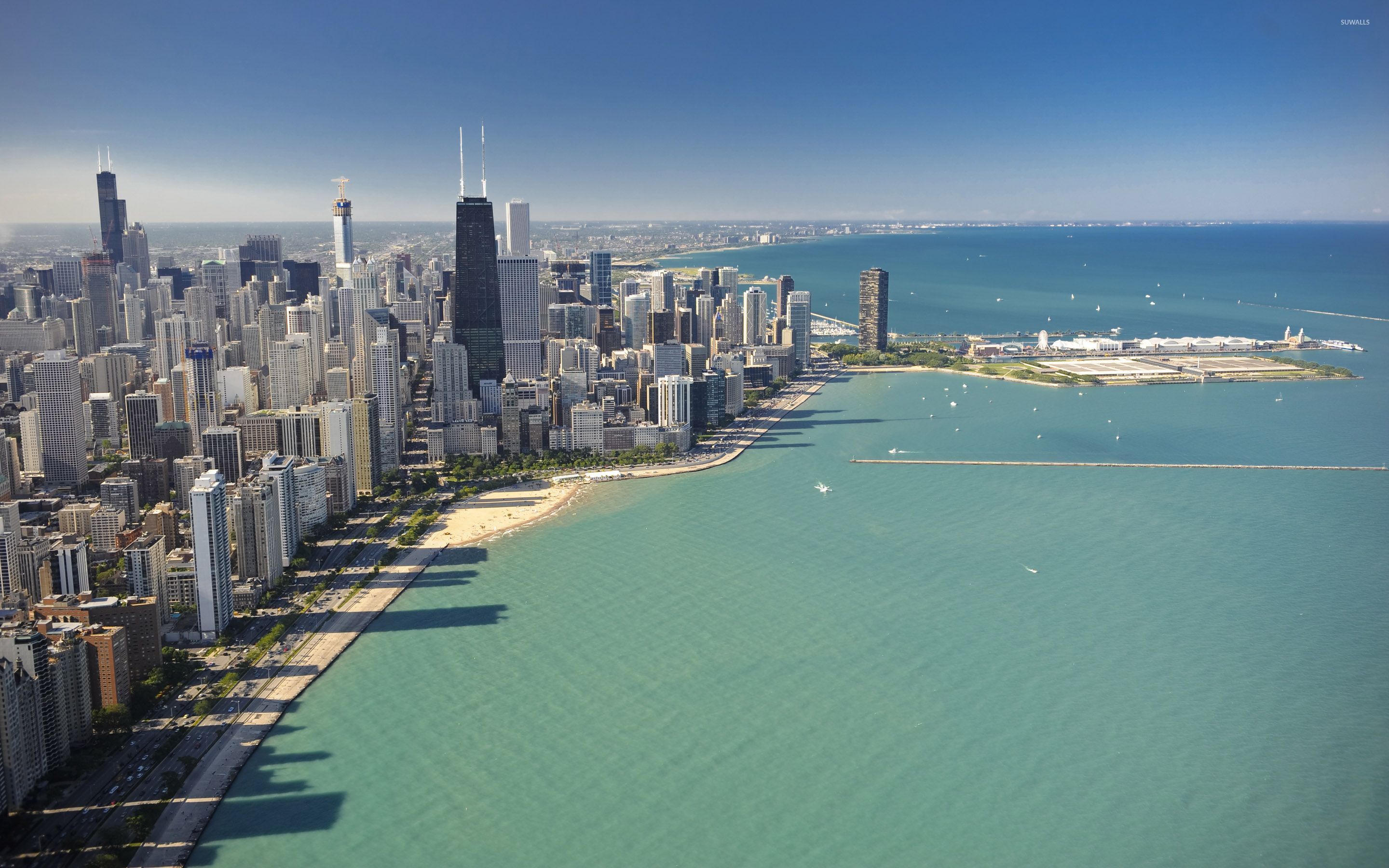 страны архитектура Чикаго Озеро Мичиган без смс