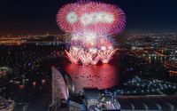 Fireworks in Yokohama wallpaper 3840x2160 jpg