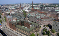 Kontorhaus District in Hamburg wallpaper 2880x1800 jpg