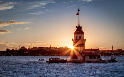 Maiden's Tower, Istanbul wallpaper
