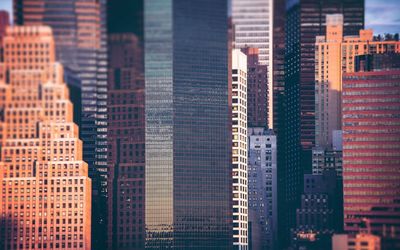 New York City skyscrapers wallpaper