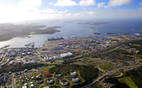 Port of Gothenburg wallpaper 2880x1800 jpg