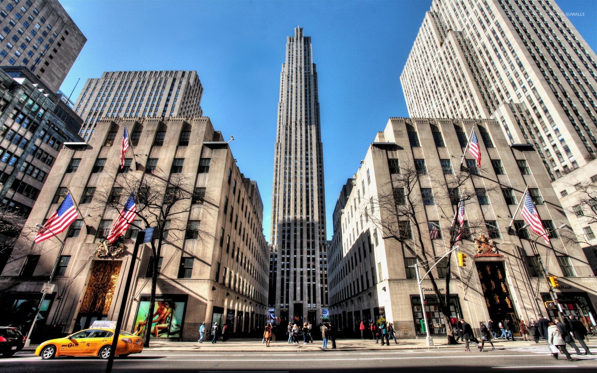 Rockefeller Center in New York City wallpaper - World wallpapers - #53008