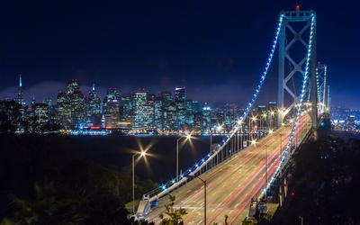 San Francisco - Oakland Bay Bridge [2] Wallpaper