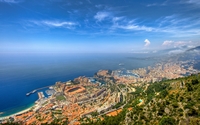 Top view of Monte Carlo wallpaper 1920x1080 jpg