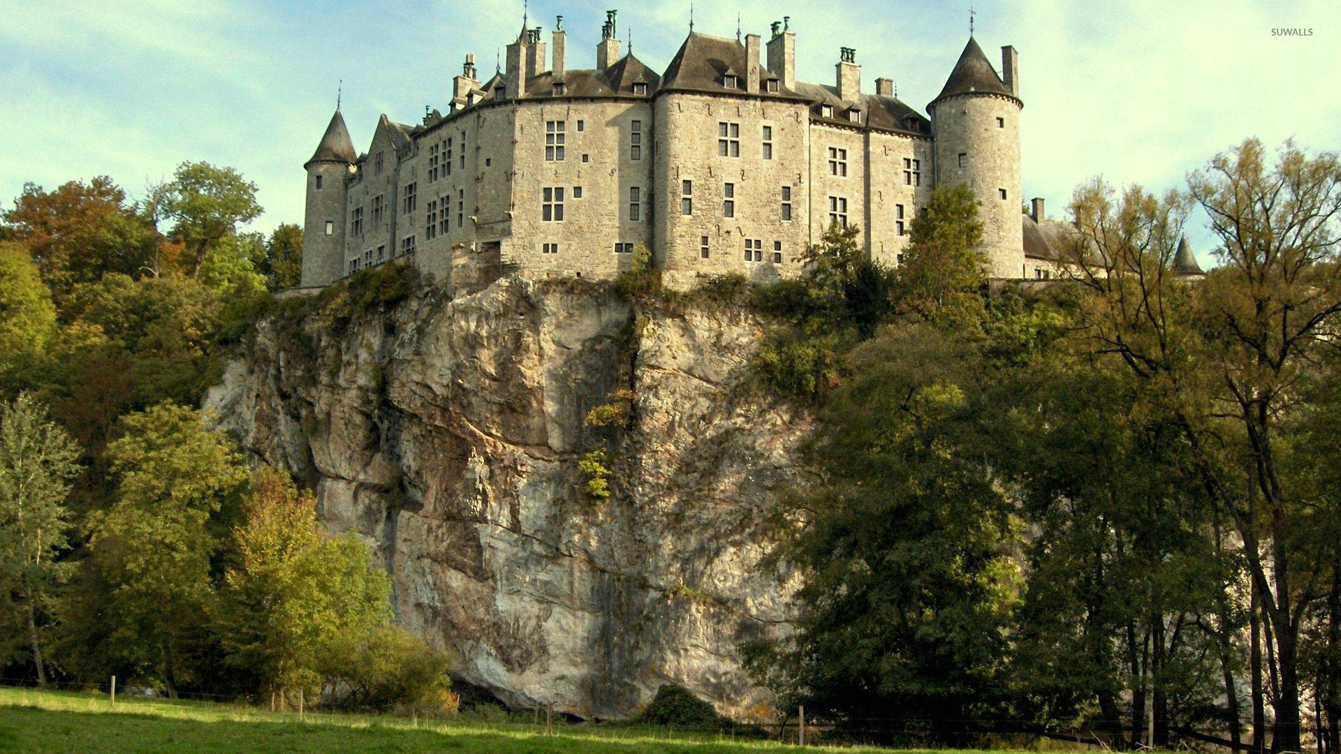 Walzin Castle Belgium Wallpaper World Wallpapers 29201